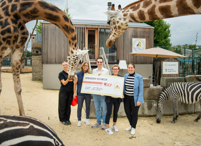 Swiss Family Hotels spenden für den Schutz der Giraffen
